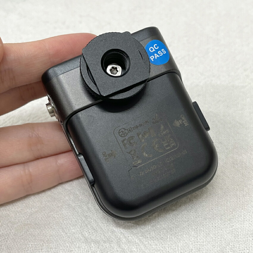 訳あり品■xvive ワイヤレスピンマイク 1個セット 送受信機 バッテリーセットの画像