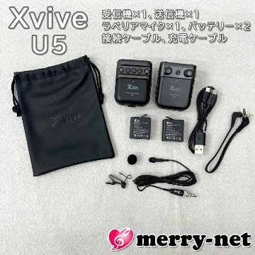 訳あり品■xvive ワイヤレスピンマイク 1個セット 送受信機 バッテリーセットの画像