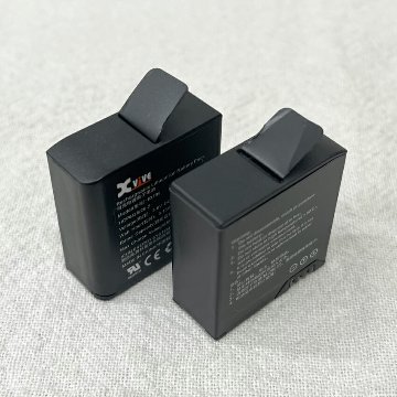 訳あり品■xvive ワイヤレスピンマイク 1個セット 送受信機 バッテリーセットの画像