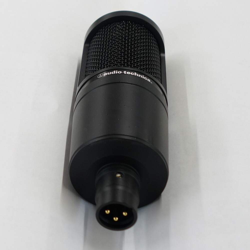 audio technica オーディオテクニカ AT2020 コンデンサーマイク コストパフォーマンスに優れたエントリーモデルの画像