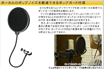 audio-technica　オーディオテクニカ　コンデンサーマイク　AT2035　(マイクケーブルなど付属品６点セット)の画像