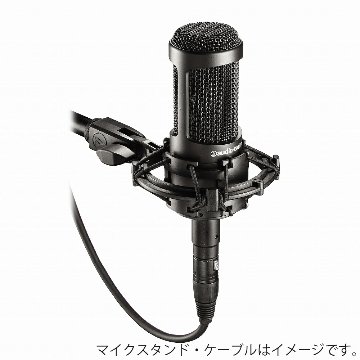 audio-technica　オーディオテクニカ　コンデンサーマイク　AT2035　(マイクケーブルなど付属品６点セット)の画像