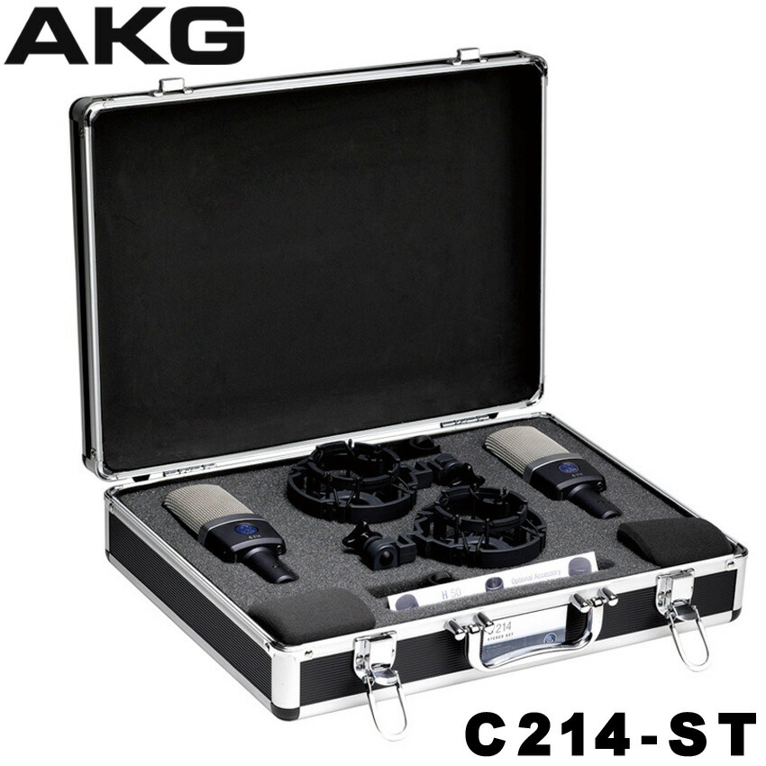 AKG C214/ST ステレオマッチドペア コンデンサーマイク【正規品】の画像
