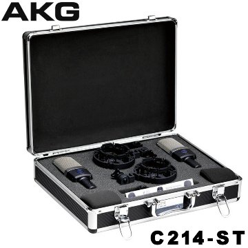 AKG C214/ST ステレオマッチドペア コンデンサーマイク【正規品】の画像