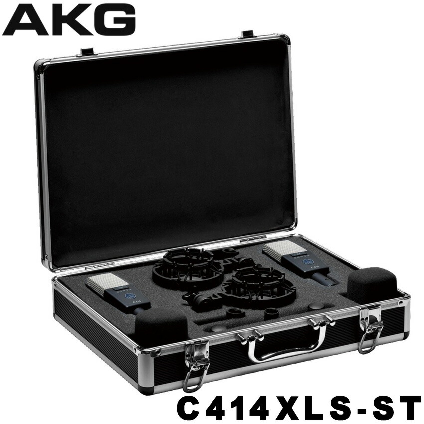 AKG C414XLS/ST ステレオマッチドペア コンデンサーマイク【正規品】の画像