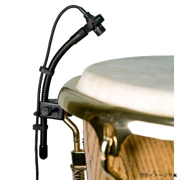AUDIX ドラム ラグに取り付け可能なグースネックマイクの画像