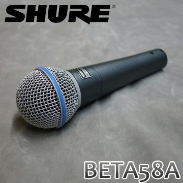 SHURE シュア マイク BETA58A ダイナミック型マイクロフォン ボーカル用マイク ベータの画像