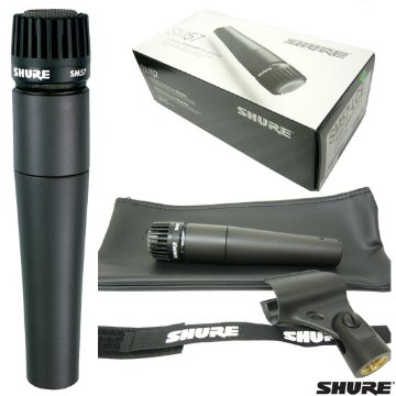 SHURE SM57-LCE ダイナミック型マイクロフォンの画像