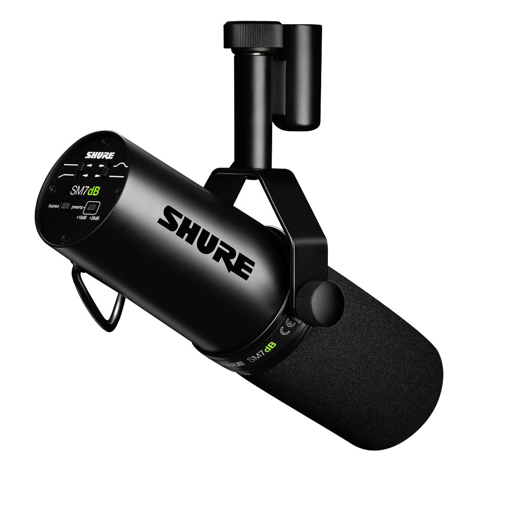 SHURE SM7dB ダイナミックマイク マイクプリ内蔵の画像