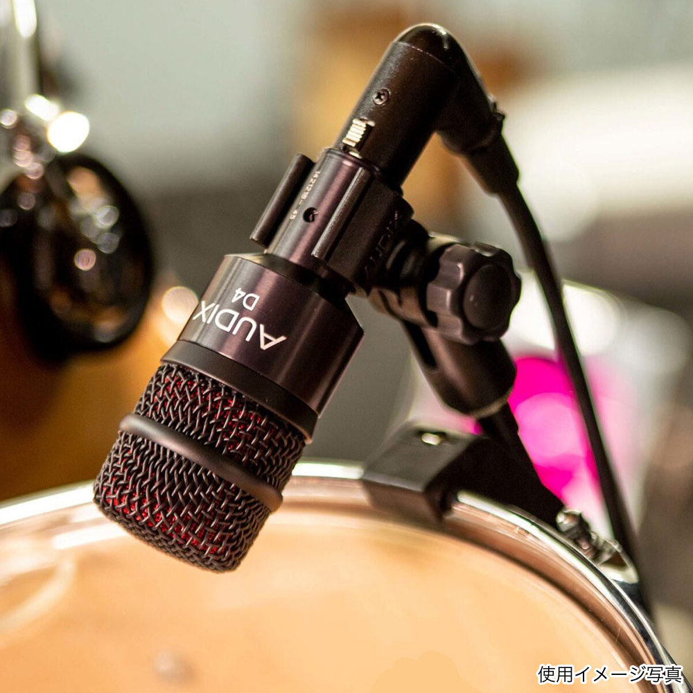 AUDIX ドラムマイクセット マイク5本セット ケース付きの画像