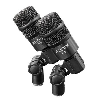 AUDIX ドラムマイクセット マイク5本セット ケース付きの画像