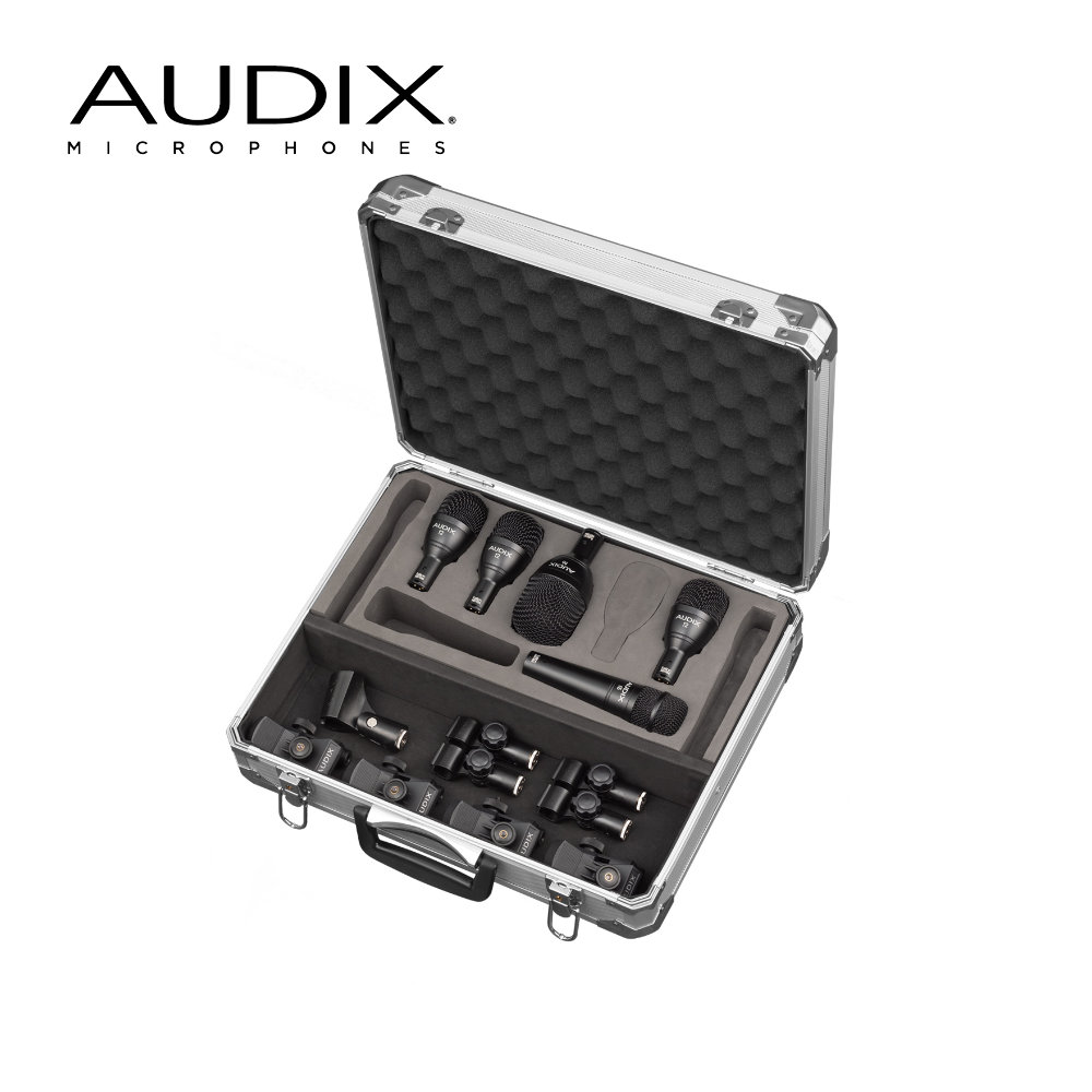 AUDIX ドラムマイク5本セット ライブにお勧めの画像