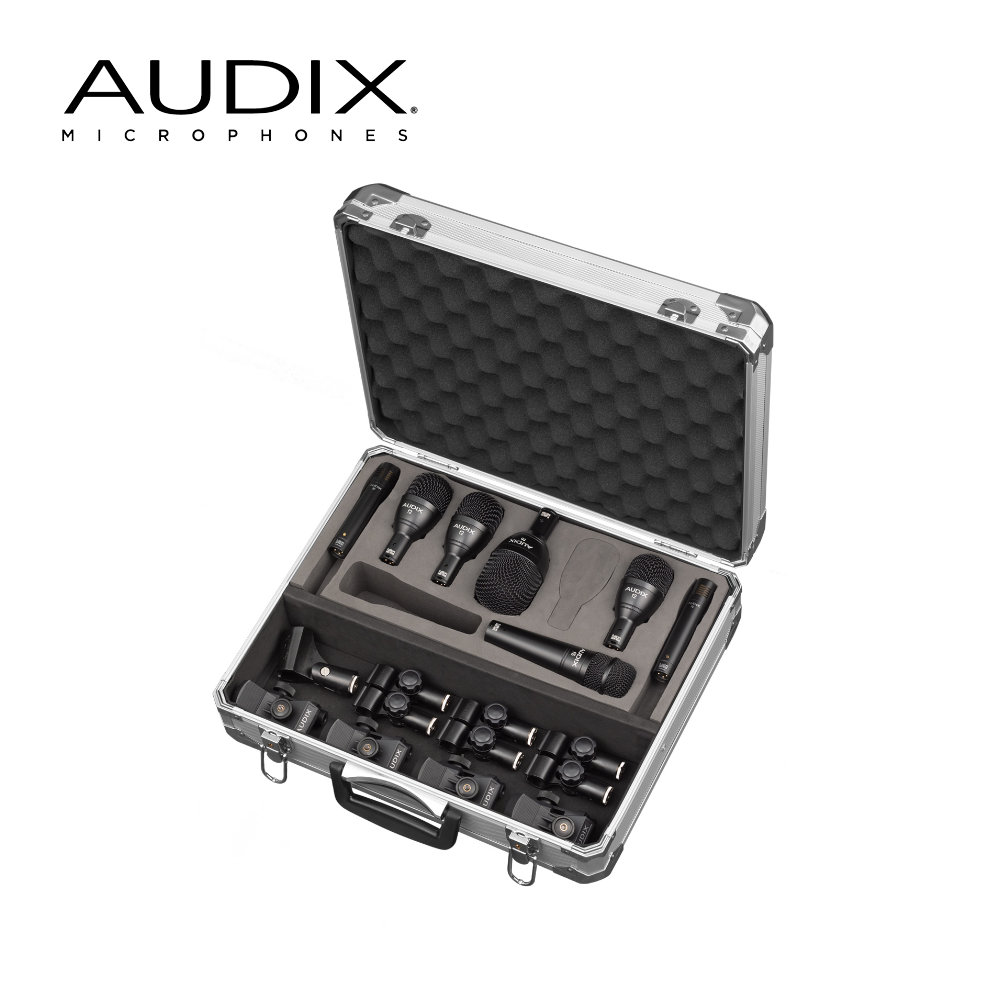 AUDIX ドラムマイク7本セット ライブにお勧めの画像