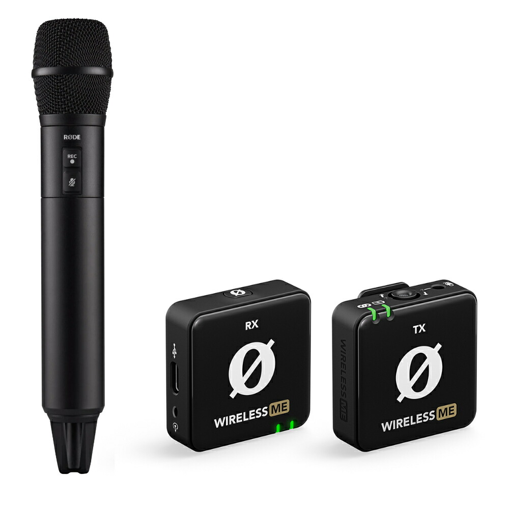 RODE ワイヤレスマイク1本 ピンマイク1個セット WIRELESS ME + INTERVIEWPROの画像