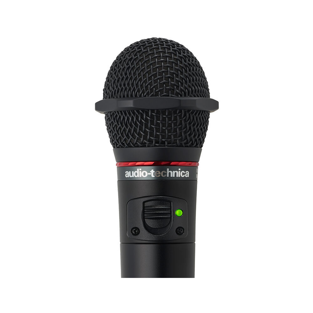 audio-technica 充電式800MHzワイヤレスマイク2本セット 会議室・カラオケに　ATW-T63/ATW-R76の画像