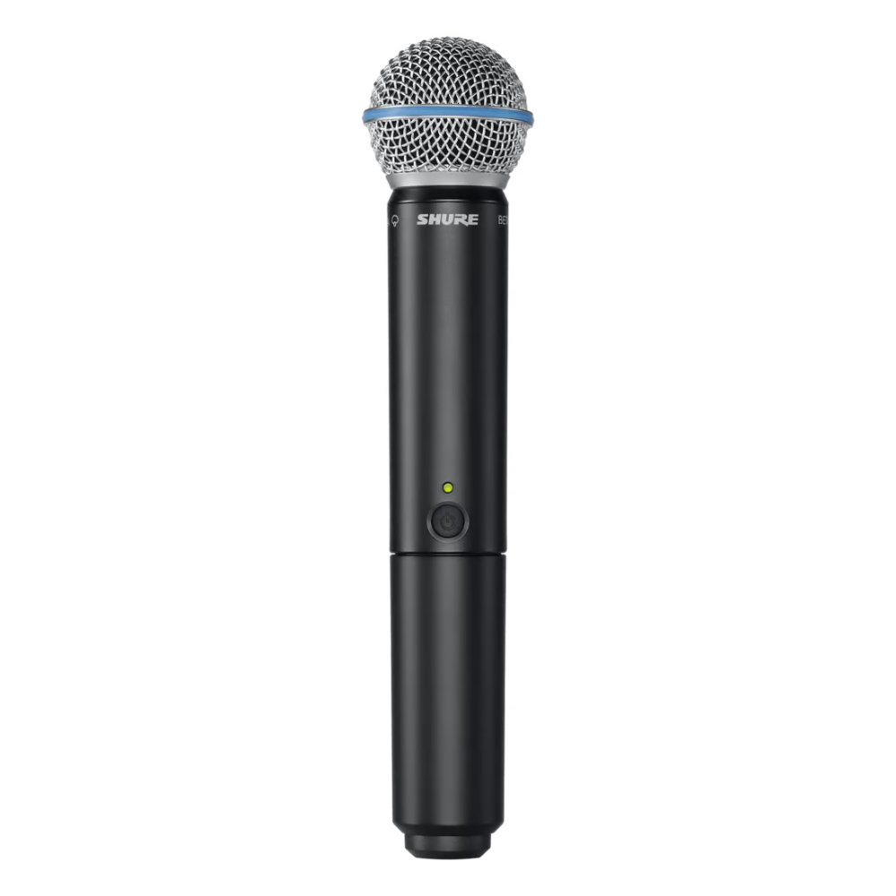 SHURE ワイヤレスマイク2本セット BETA58Aヘッド BLX288J/B58-JBの画像