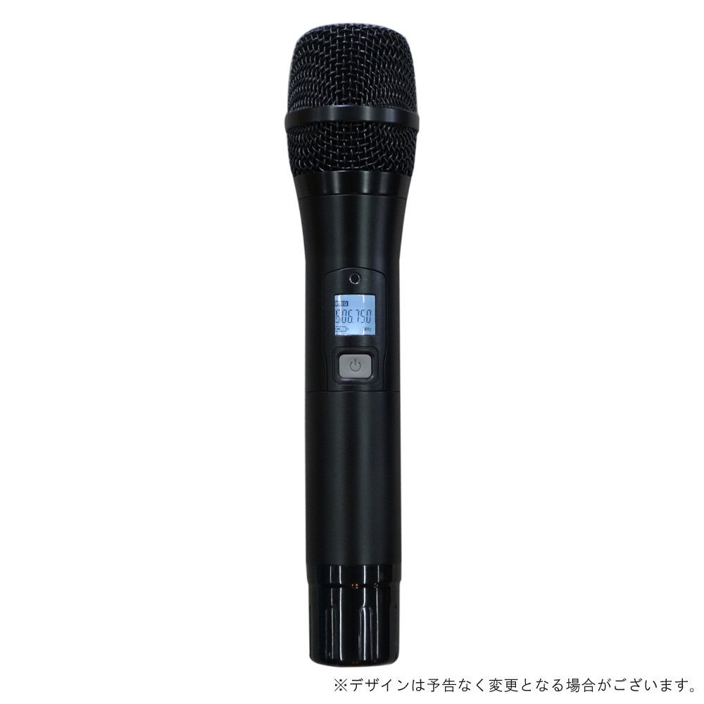 SOUNDPURE サウンドピュア 8011II ワイヤレスマイク2本 SP-W-H01 ハーフラック2ch受信機 B帯 800MHz 10～15時間連続使用 スプリアス規定新規定取得済みの画像