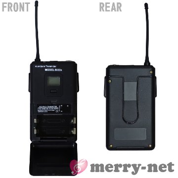 SOUNDPURE サウンドピュア ワイヤレスヘッドマイクセット ヘッドマイク + 送信機単品 新スプリアス規定適合品の画像