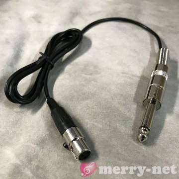 SOUNDPURE サウンドピュア ボディパック送信機用 ギターケーブル 8022e対応 標準フォンの画像