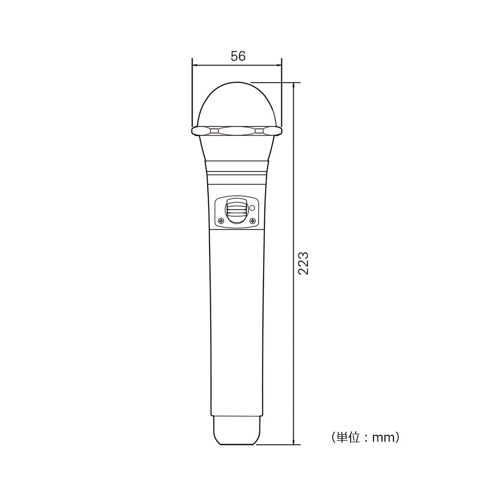 audio-technica 充電対応 ワイヤレスマイク ATW-T63aの画像