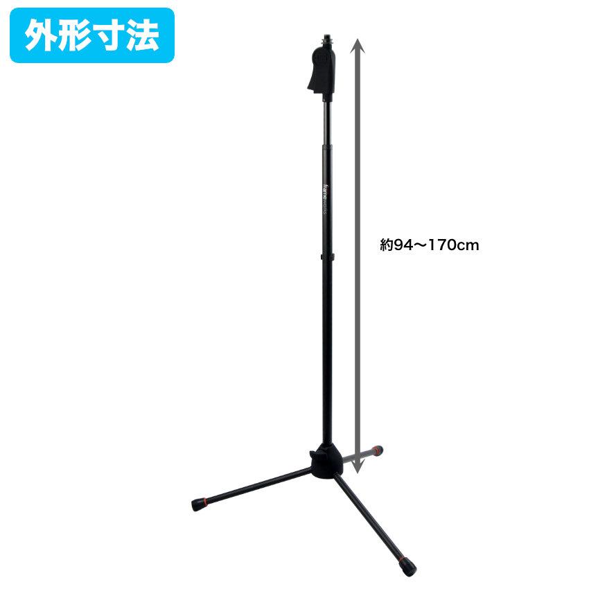 ストレートマイクスタンド クイックリリース GATOR FRAME WORKS GFW-MIC-2100の画像