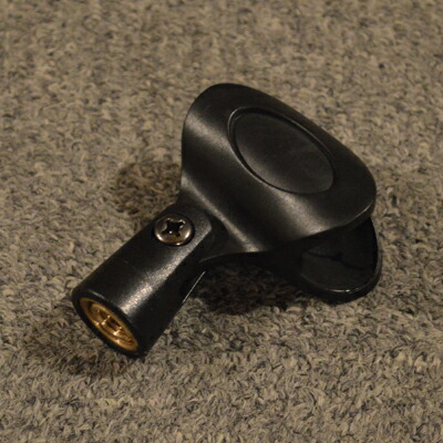 KC キョーリツコーポレーション マイクホルダー MH-30 MH30 30mmまで 3/8インチ 5/8インチ変換アダプター付 差し込み はめ込み ワイヤレス 有線の画像