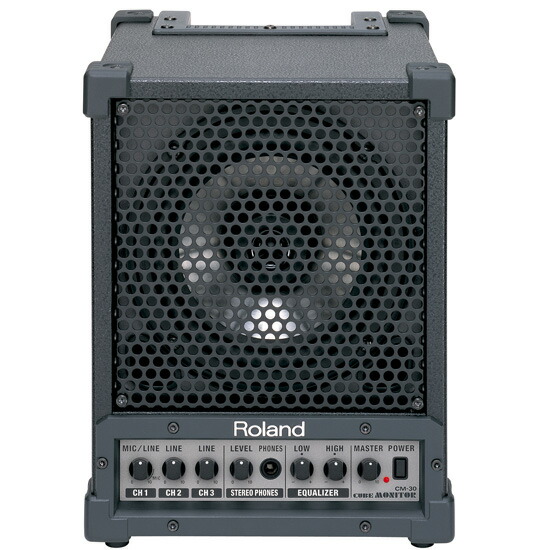 Roland ローランド 30W 小型多目的 コンパクト モニターアンプ Cube Monitor CM-30 CM30 会議 イベント 講義 研修会 セミナーの画像
