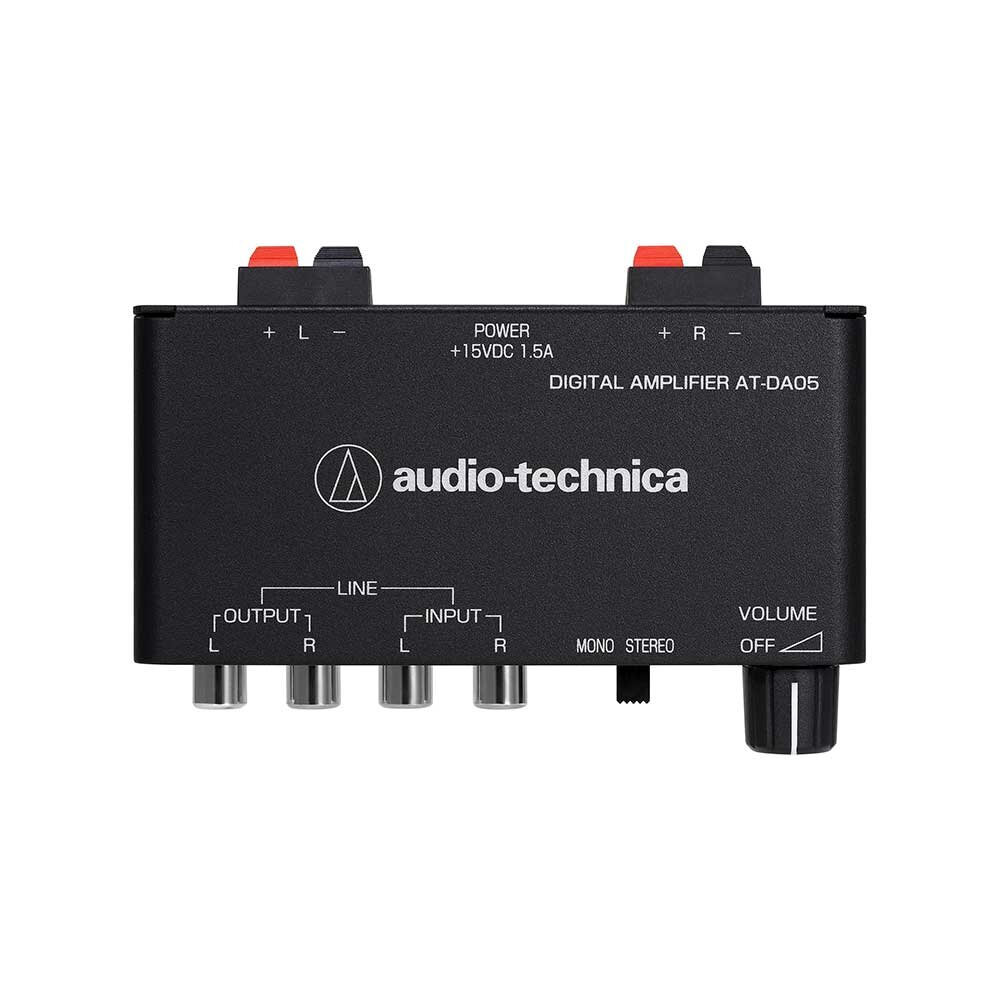 audio-technica オーディオテクニカ 店舗BGM向き パワーアンプ AT-DA05 10W BGM 天井埋め込みスピーカー 壁掛けスピーカーの画像