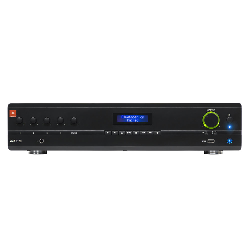 JBL PROFESSIONAL 音響設備向け パワーアンプ 1ch 120W Bluetooth受信機 VMA1120の画像