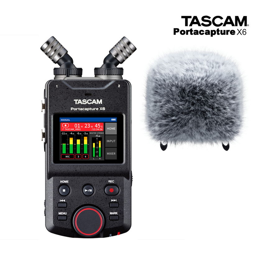 TASCAM Portacapture X6 ウィンドスクリーン WS-86セットの画像