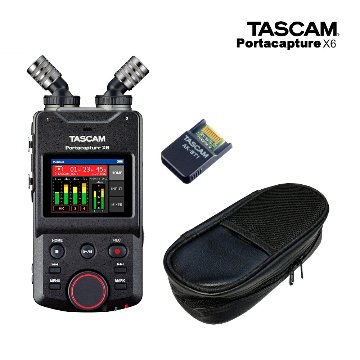 TASCAM Portacapture X6 ソフトケース+Bluetoothアダプターセットの画像
