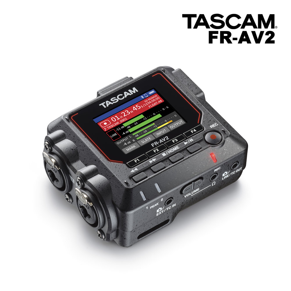 TASCAM FR-AV2 32-bit float対応 フィールドレコーダー タスカムの画像