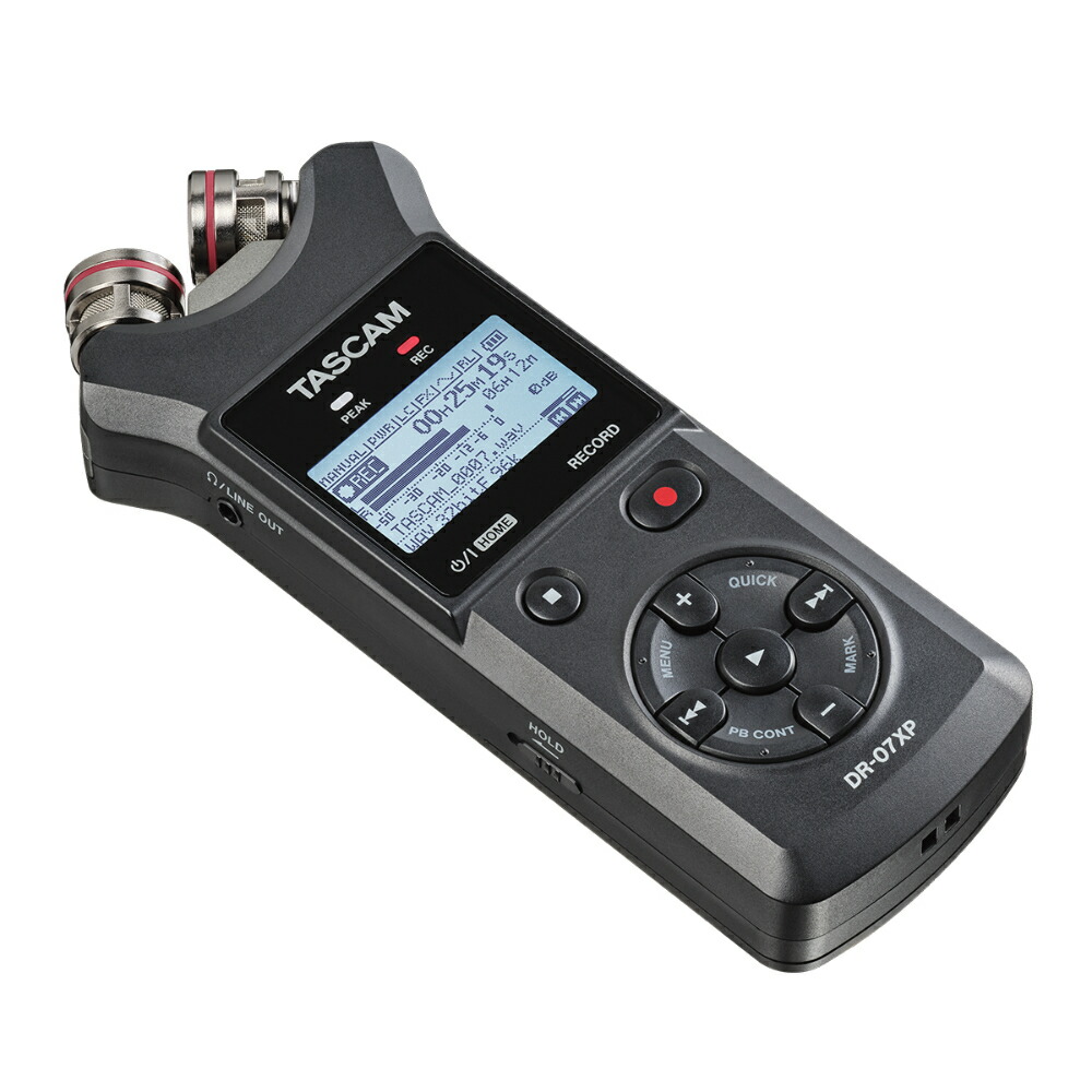 TASCAM DR-07XP 厳選アクセサリーセット  (ケース/microSDカード/常時給電アダプター付き) 32ビットフロート 録音の画像