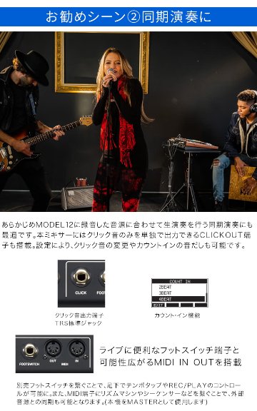 ソフトケース付き■TASCAM MODEL12 マルチトラックレコーダー内蔵ミキサーの画像
