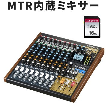 TASCAM MTR/ミキサー MODEL12 (DAWコントローラー機能付き)の画像
