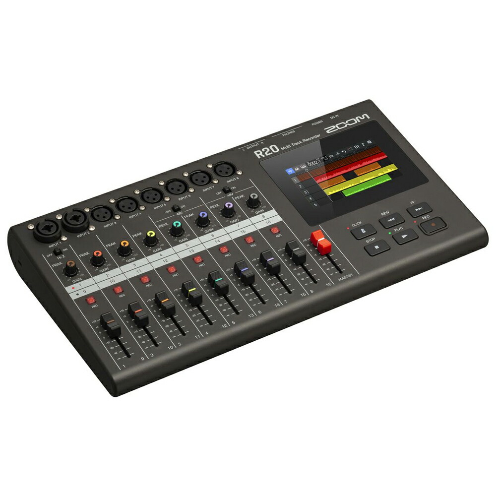 ZOOM MTR R20 本体 + コンデンサーマイクセット 宅録 ボーカル録音の画像