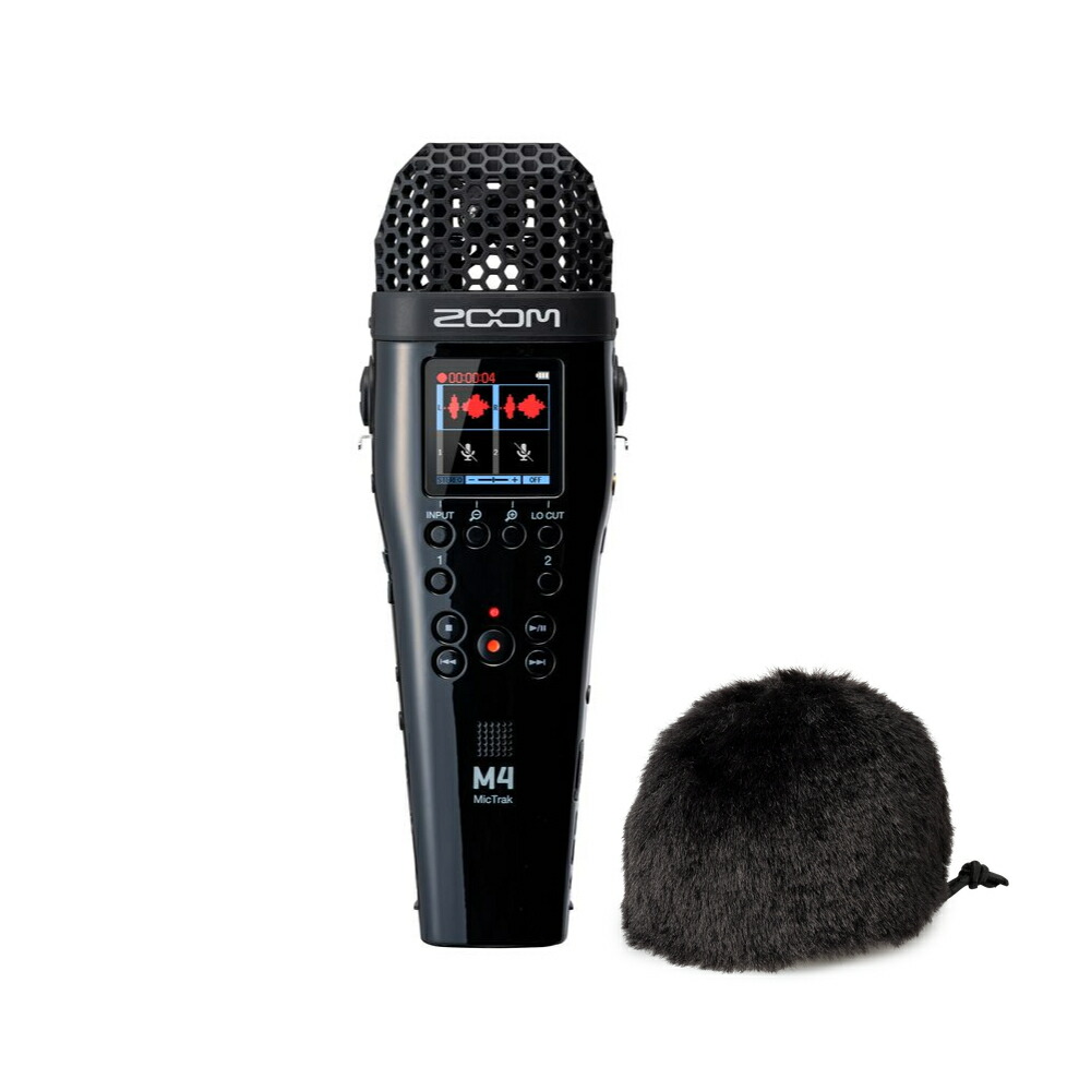 ZOOM M4 4チャンネル 外部入力付き ハンディレコーダーの画像