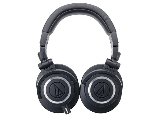 audio-technica スタジオモニターヘッドホン 有線 密閉ダイナミック型 コード脱着可 コード3種類付き M50の次世代 プロフェッショナル ATH-M50xの画像