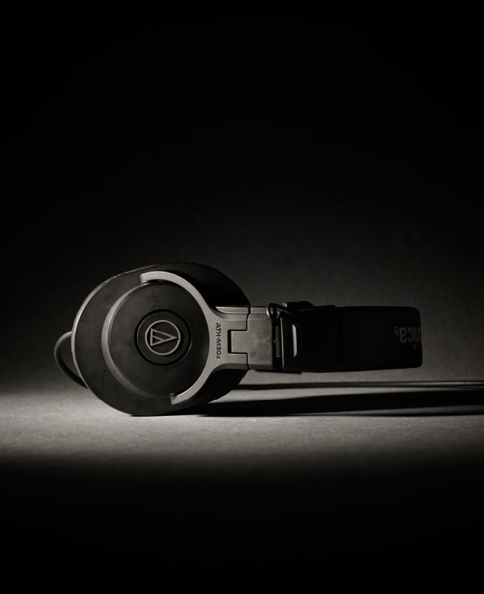 audio-technica オーディオテクニカ モニターヘッドホン 有線 スタジオモニターヘッドフォン 変換プラグ付属 プロフェッショナル ATH-M30xの画像