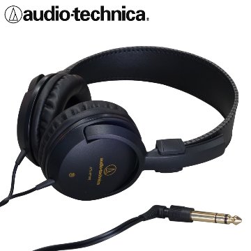 audio-technica オーディオテクニカ 楽器用 モニターヘッドホン 有線 ヘッドフォン 安い 密閉型 3極 変換プラグ付属 軽量 軽い ATH-EP100の画像