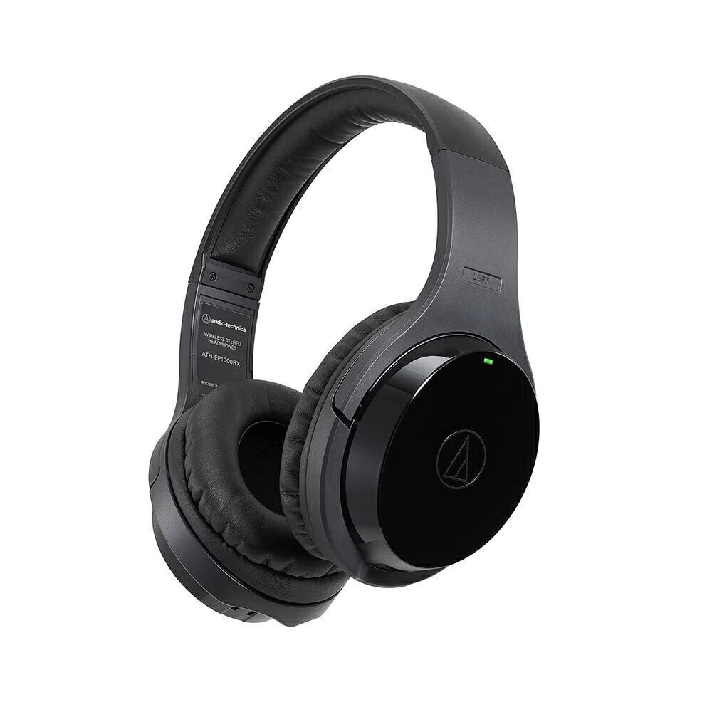 audio-technica オーディオテクニカ 楽器用 ワイヤレスヘッドホン 赤外線ヘッドホン 使用可能時間 5時間 遅延なし ATH-EP1000IRの画像