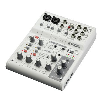 YAMAHA ヤマハ AG06mk2 W (Lightningケーブル+AT2020 コンデンサーマイクセット)の画像