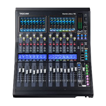 TASCAM デジタルミキサー Sonicview 16 + 16CHステージボックスセット【受注発注】の画像