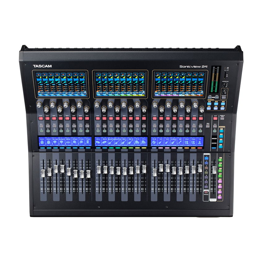TASCAM デジタルミキサー Sonicview 24 + 16CHステージボックスセット【受注発注】の画像