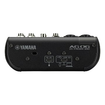 定番 YAMAHA AG06mk2 BK 配信用ミキサー オーディオインターフェース ブラックの画像