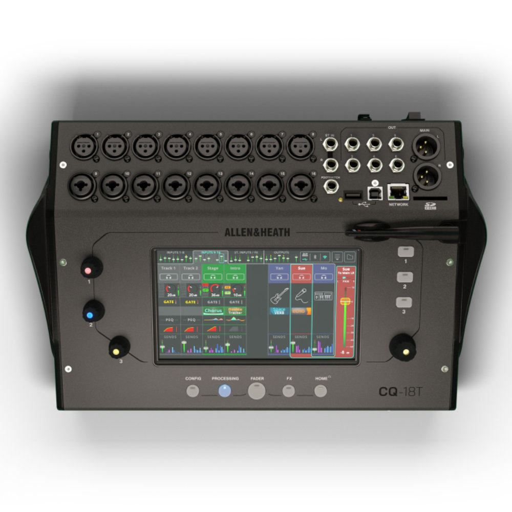 Allen & Heath デジタルミキサー CQ-18Tの画像