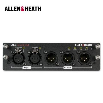 Allen & Heath オプションカード M-DL-AES-4in6outの画像