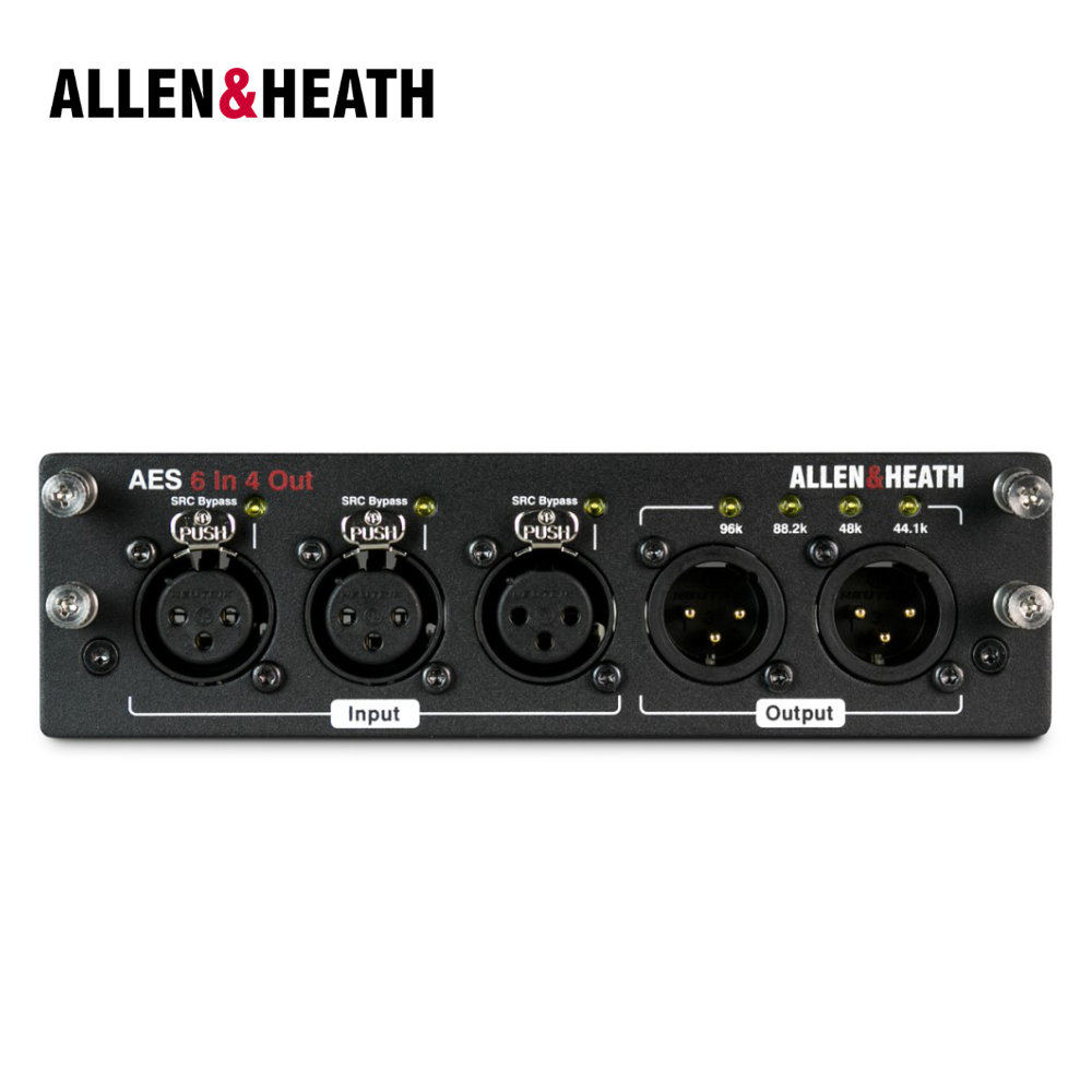 Allen & Heath オプションカード M-DL-AES-6in4outの画像
