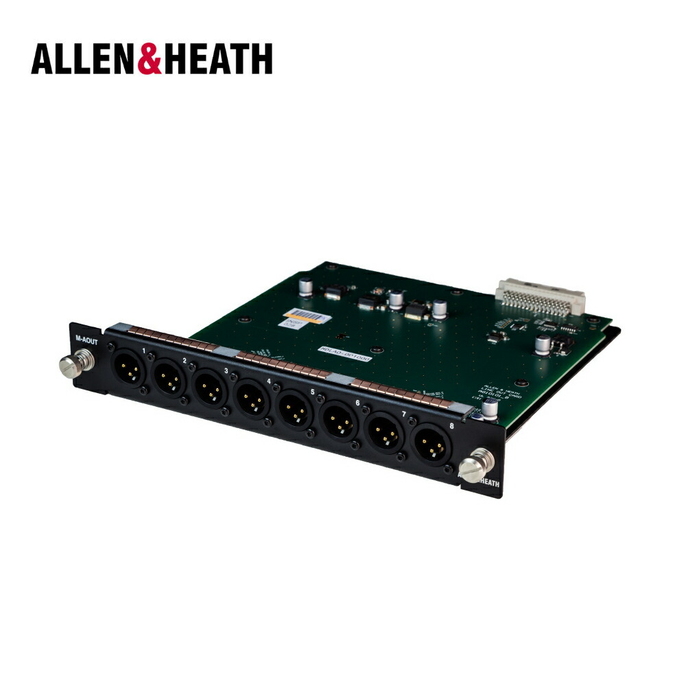 Allen & Heath オプションカード M-DL-AOUTの画像