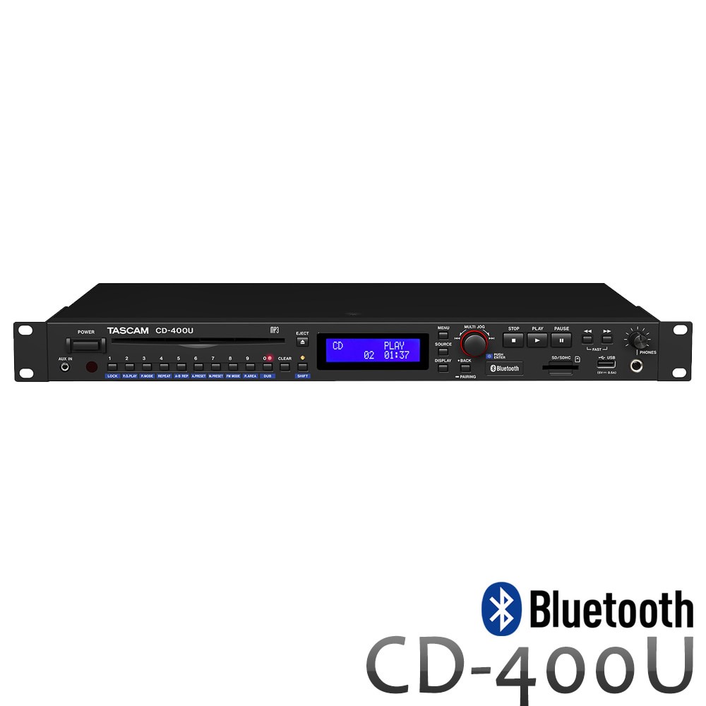 TASCAM タスカム CD-400U　1U USB/CDプレイヤーの画像
